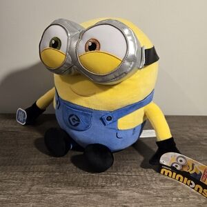 Bob Minion Plush Toy Yellow And Blue